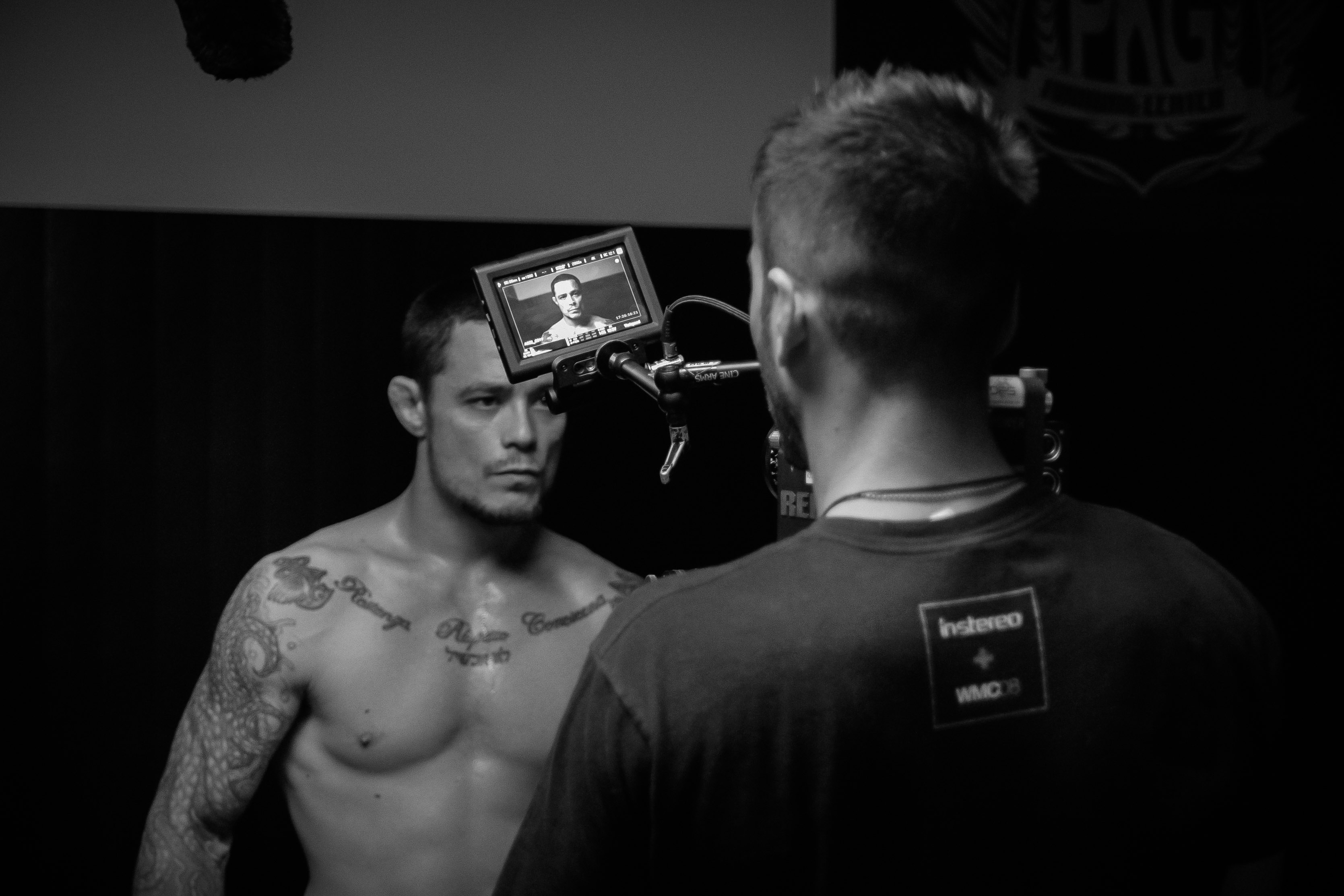 Justin Nizer holding a camera